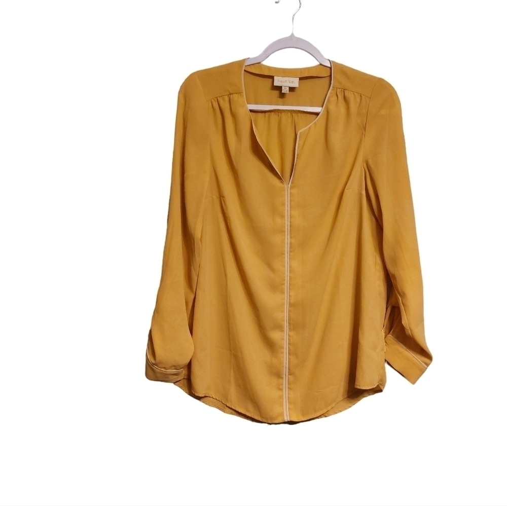 ModCloth Long Sleeve Professional Blouse- size M